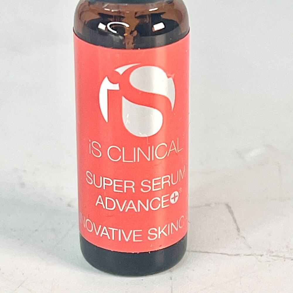 IS Clinical Super Serum Advance+ L-Ascorbic Peptides Travel .12 oz 3.75ml New - Picture 2 of 5